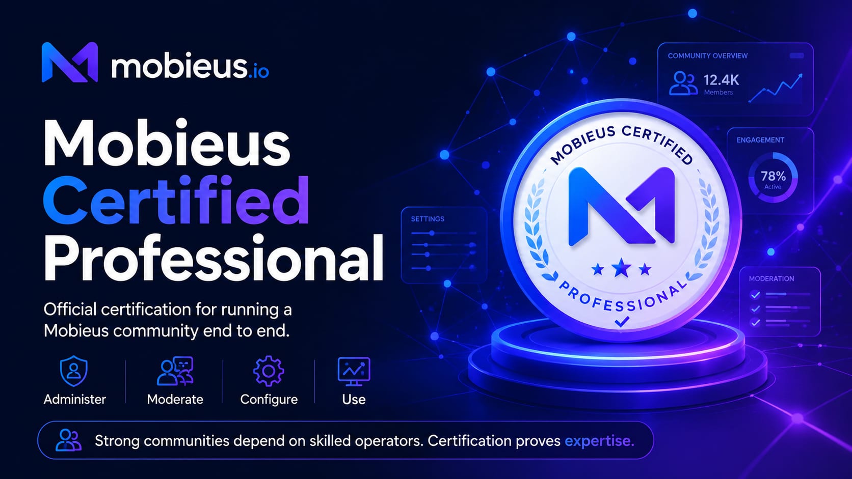 Mobieus Certified Professional: the platform certification